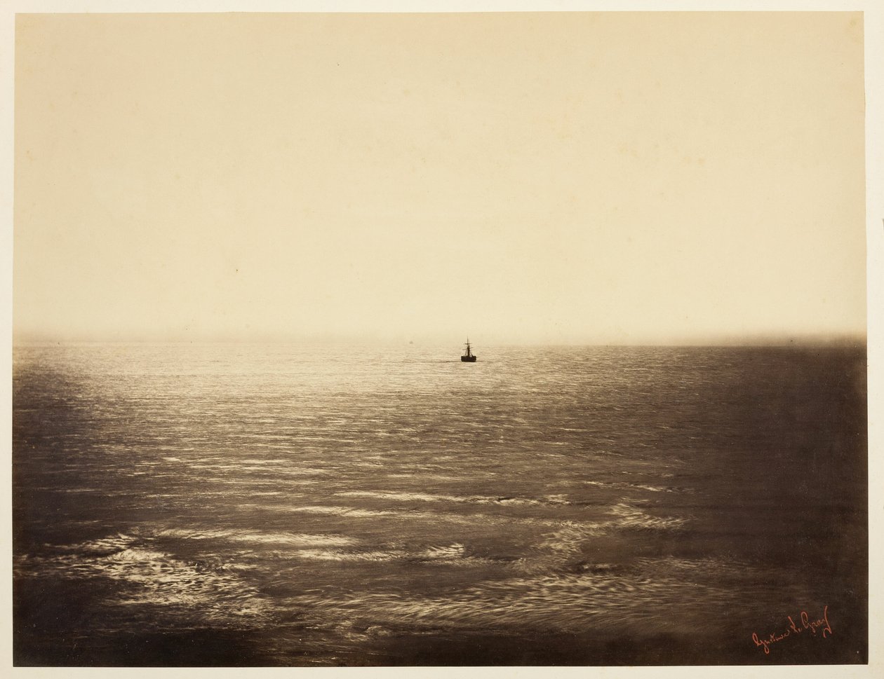 Parník od Gustave Le Gray