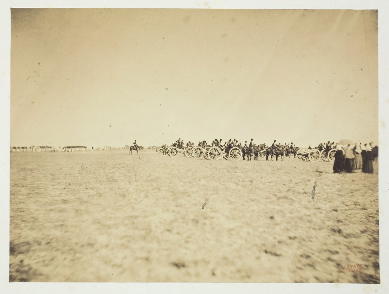 Bez názvu [dělostřelectvo], 1857. od Gustave Le Gray
