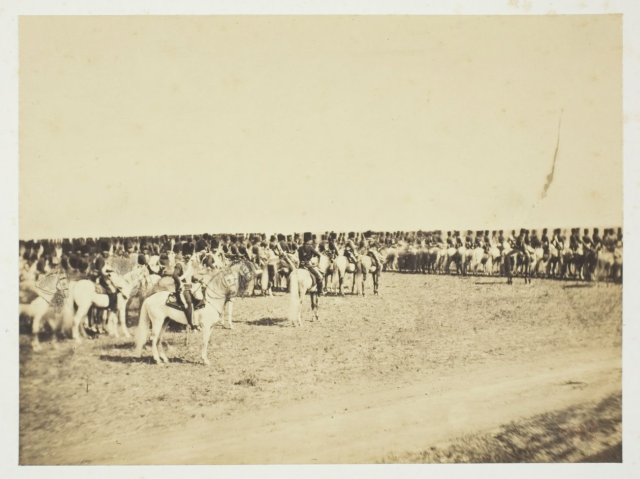 Bez názvu [kavalérie], 1857. od Gustave Le Gray