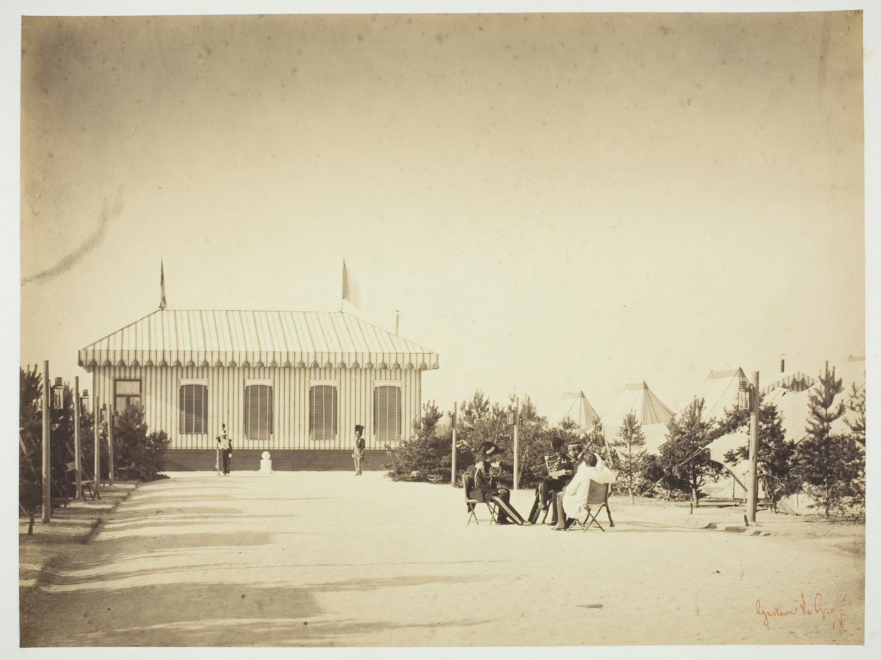 Bez názvu [důstojníci], 1857. od Gustave Le Gray