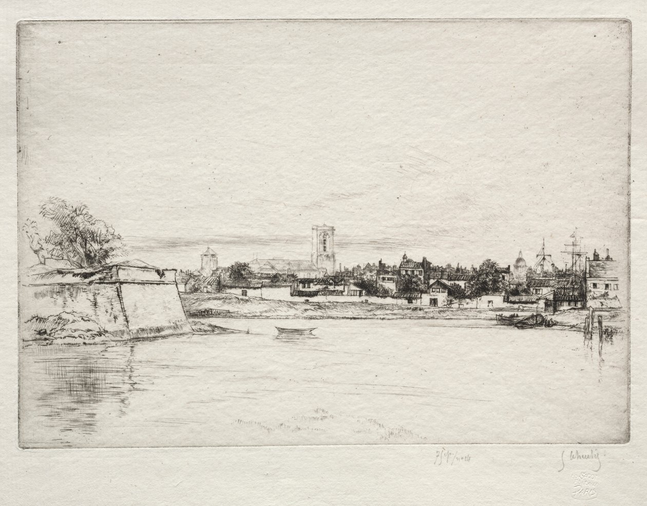 Le Petit St. Eloi, La Rochelle od Gustave Leheutre