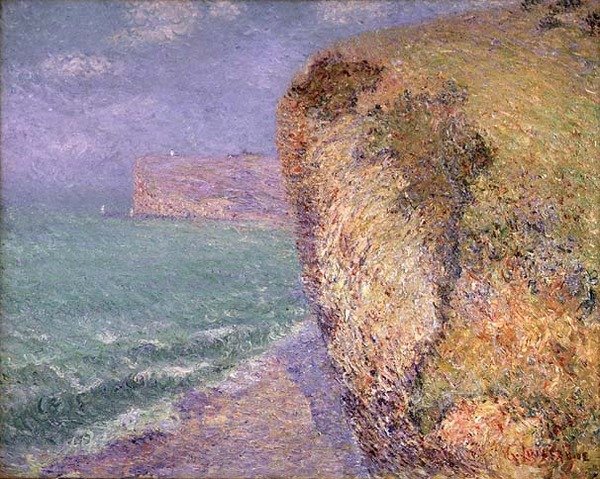 Útesy v Grainval od Gustave Loiseau