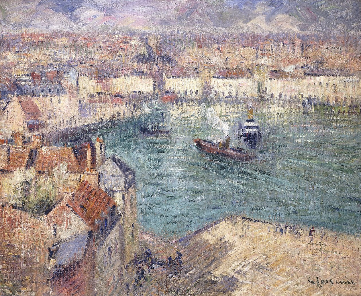 Dieppe, 1929 od Gustave Loiseau