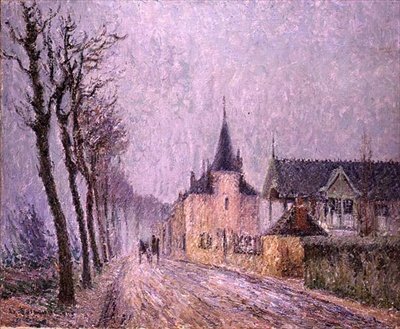 Pothuis Quay, Pontoise od Gustave Loiseau