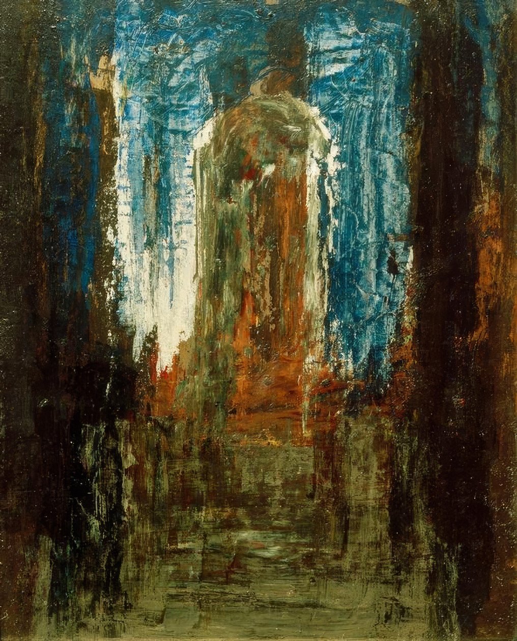 Skica pro Jupiter a Semele od Gustave Moreau