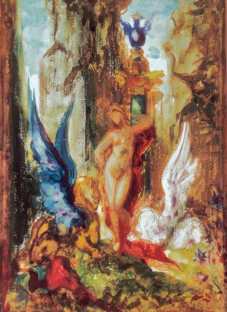 Fee aux griffons od Gustave Moreau