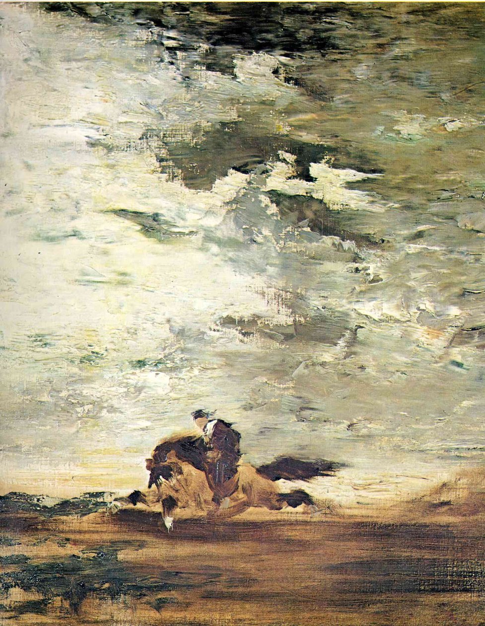 Jezdec na koni od Gustave Moreau