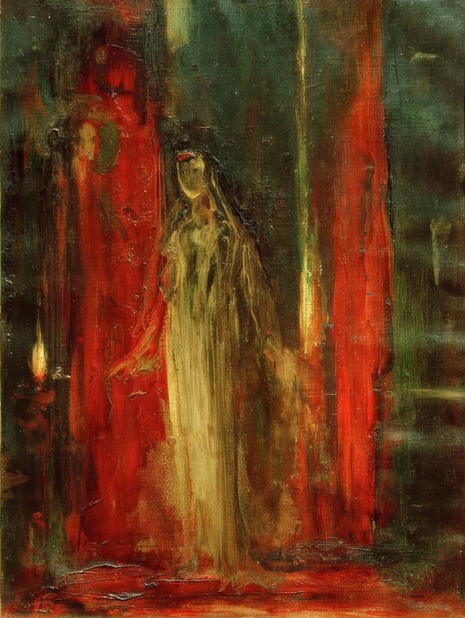 Lady Macbeth od Gustave Moreau