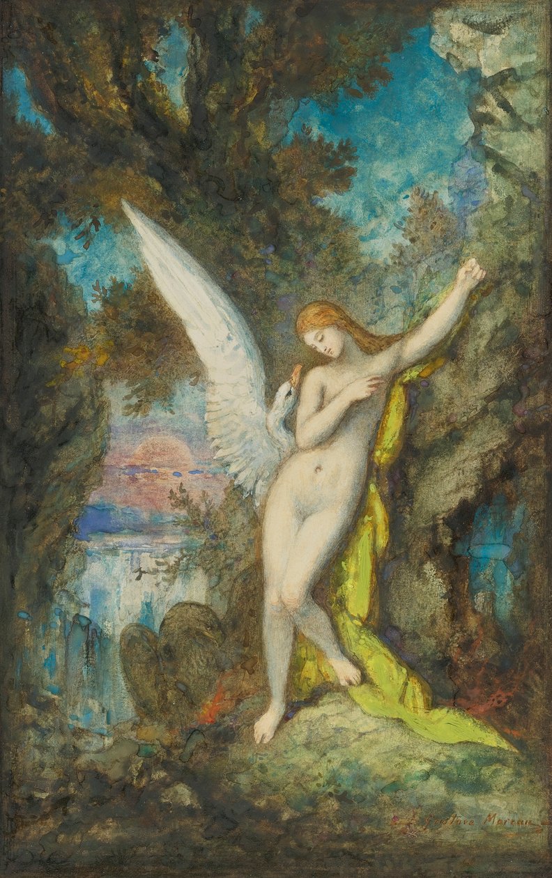Šablona:Leda anstehe Swan od Gustave Moreau