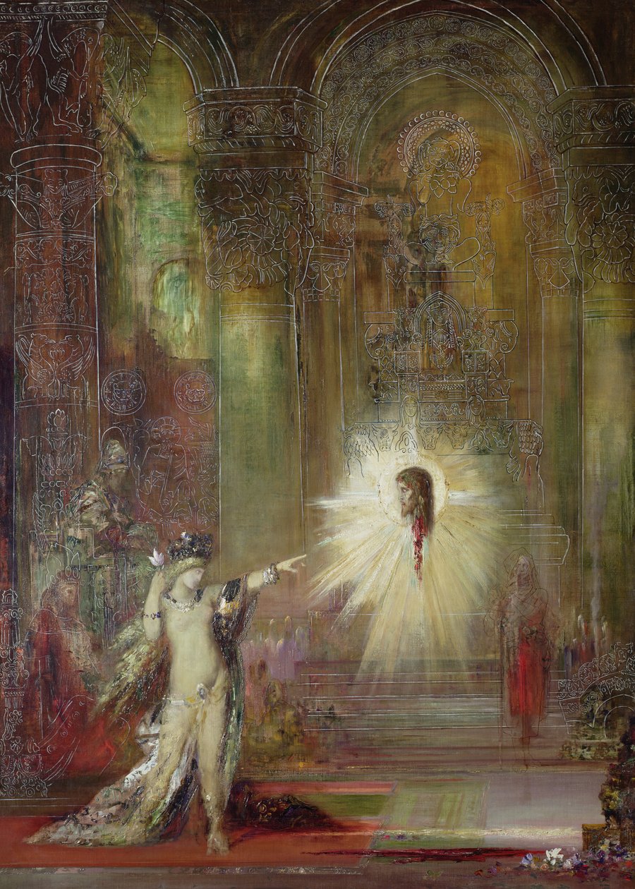 Zjevení od Gustave Moreau