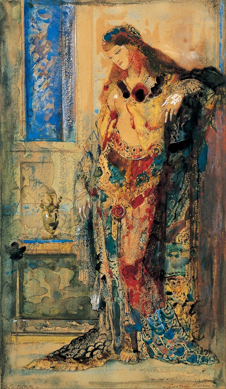 Záchod od Gustave Moreau
