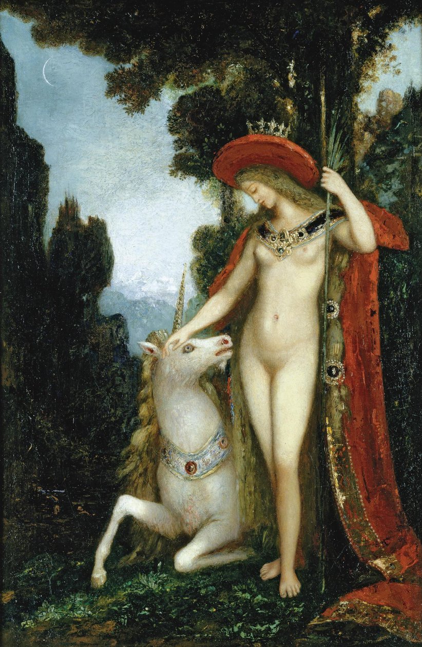 Jednorožec od Gustave Moreau