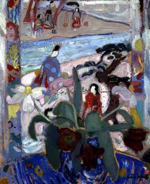 Japonské zátiší od Gustave de Smet