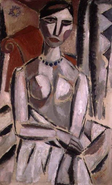 Portrét ženy od Gustave de Smet