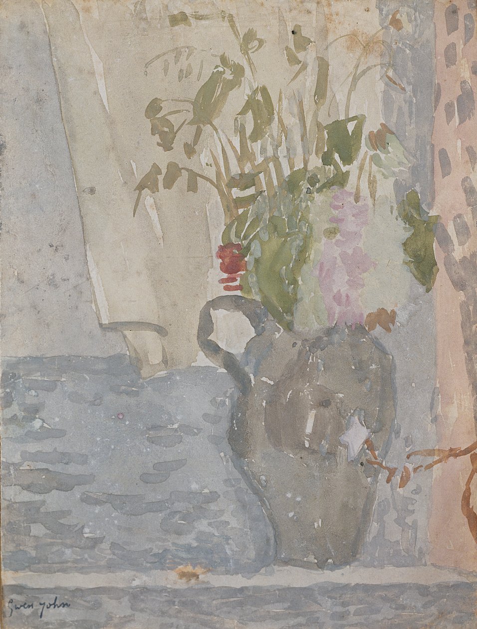 Květiny ve džbánu od Gwen John