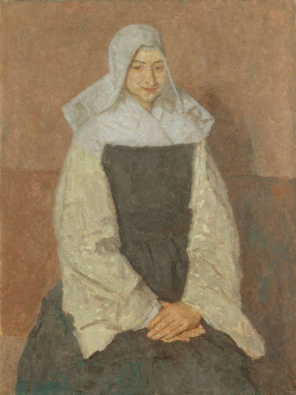 Matka Marie Poussepinová (1653-1744) kolem 1915-20 od Gwen John