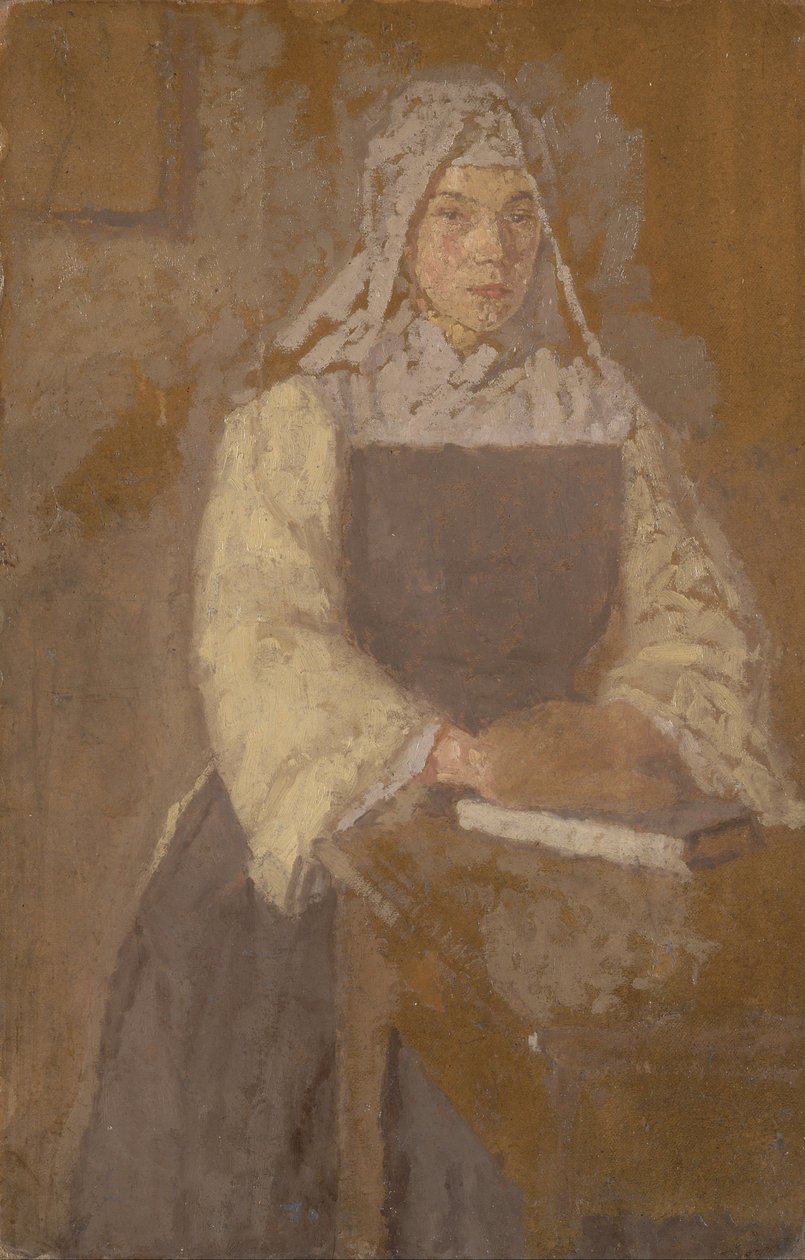 Studie jeptišky od Gwen John