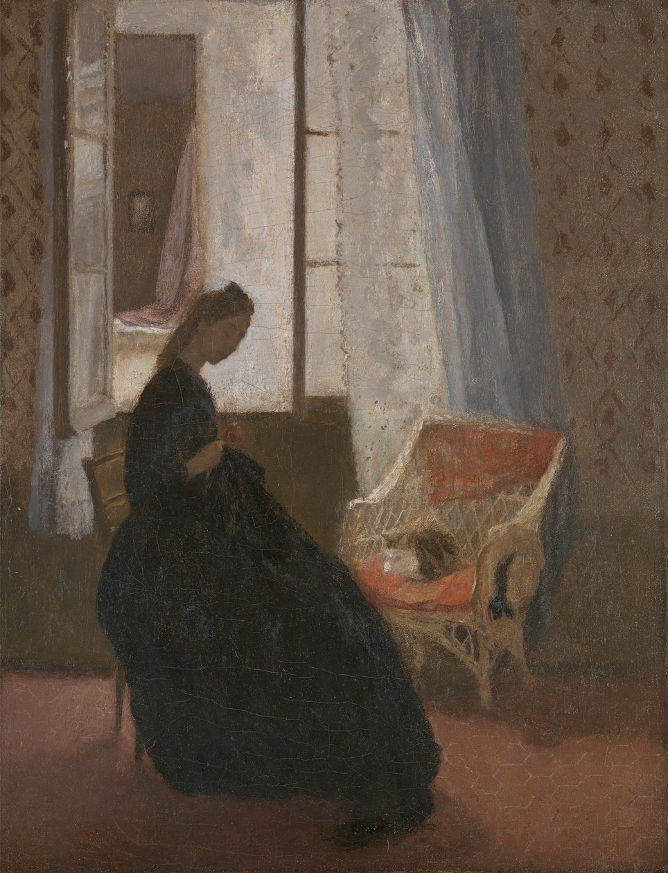 Komora u soudu od Gwen John