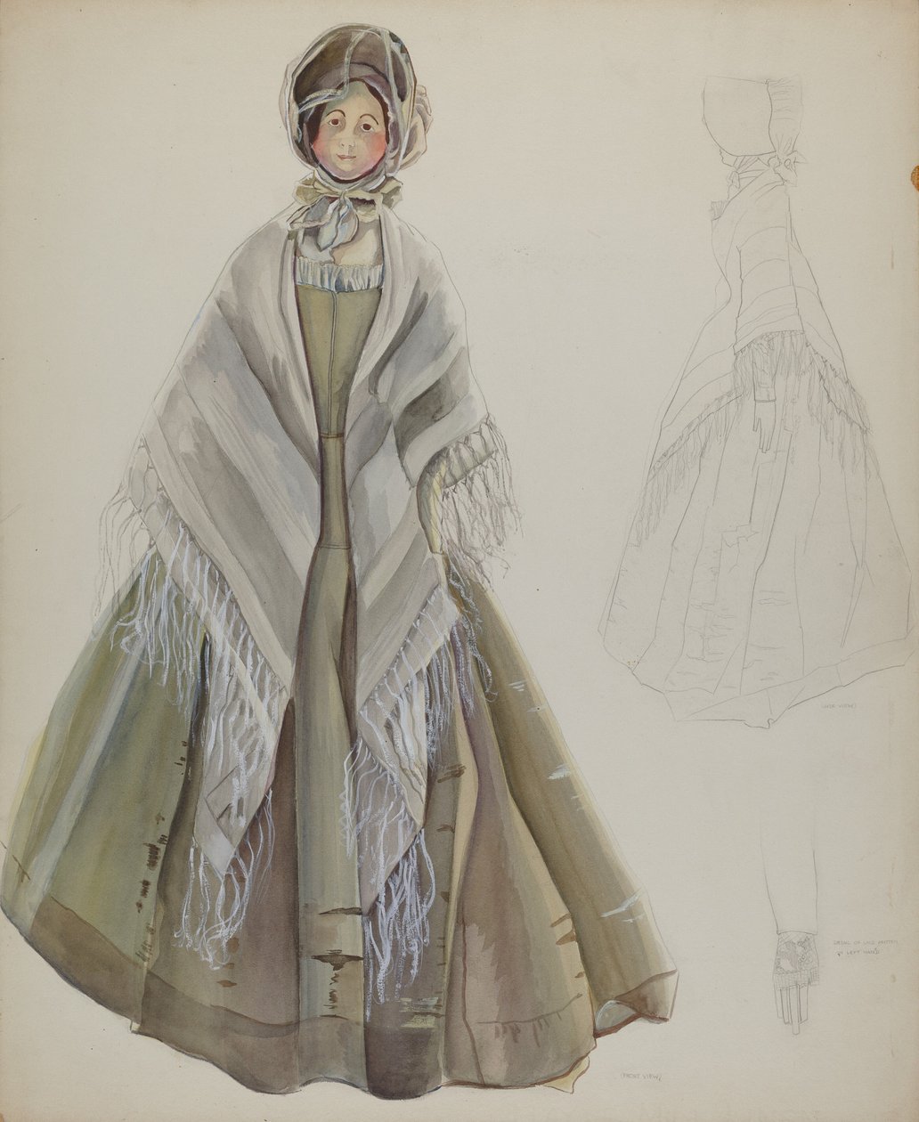 Quaker Doll, 19351942. od Gwyneth King