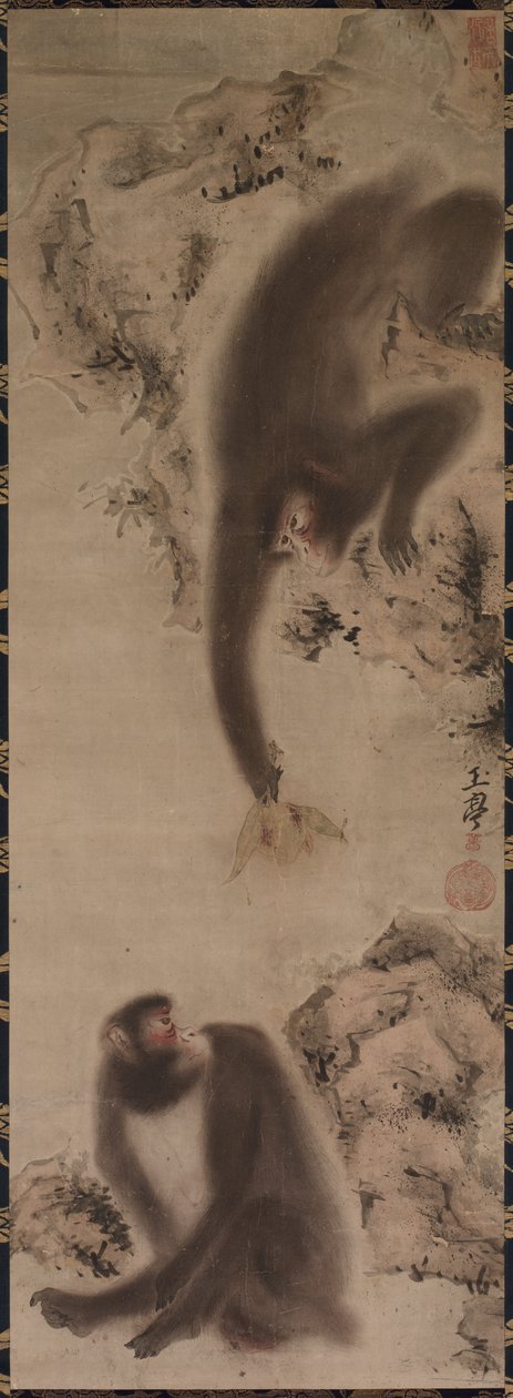 Opice, c. 1800. od Gyokutei Katsu