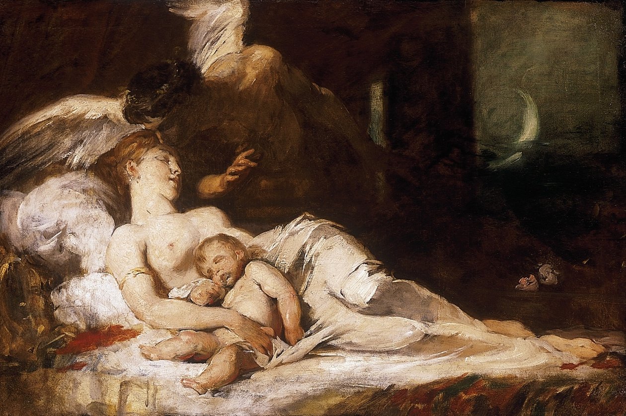 Hypnos Dream od Gyula Benczúr