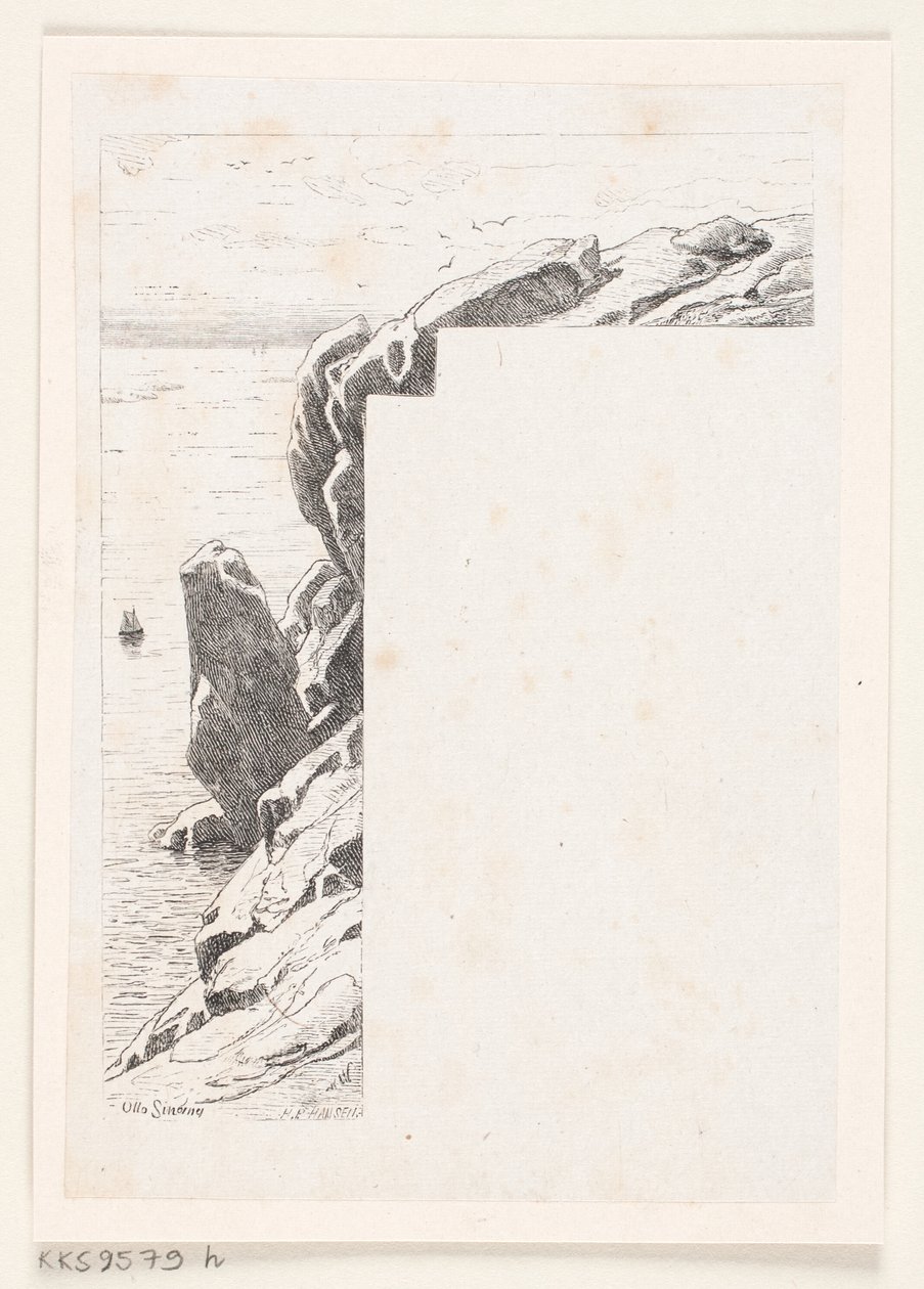 Ilustrace pro "Makreldorg" od H.P. Hansen