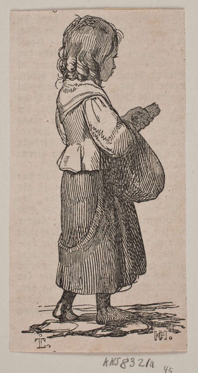 Holčička se sírou od H. C. Henneberg
