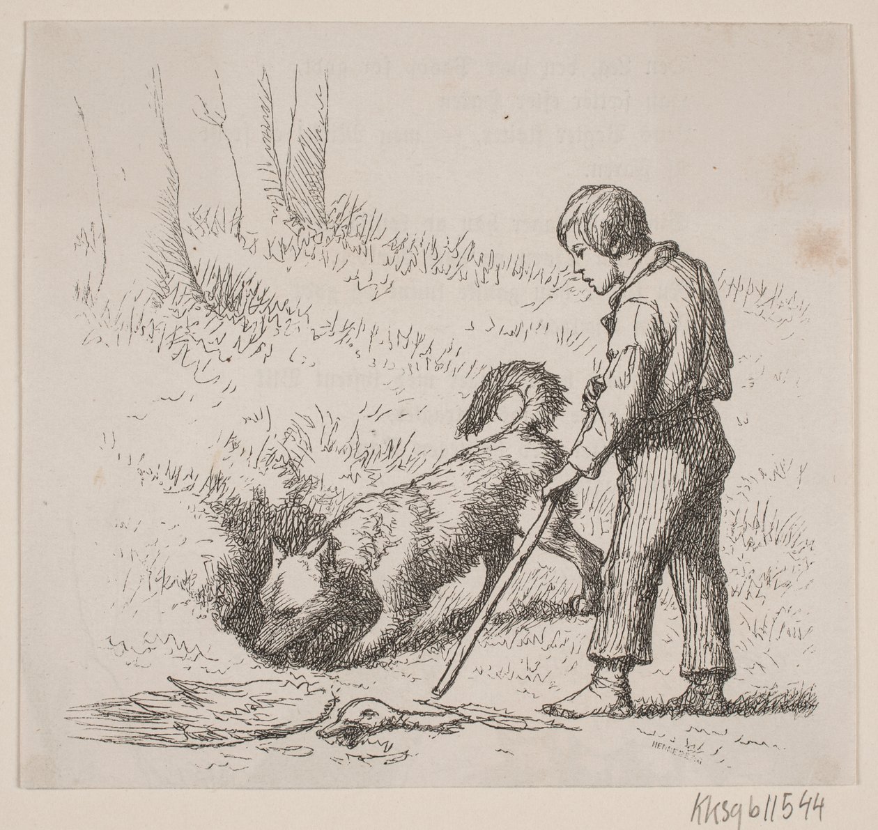 Ilustrace pro: "Pan Mikkel" od H. C. Henneberg