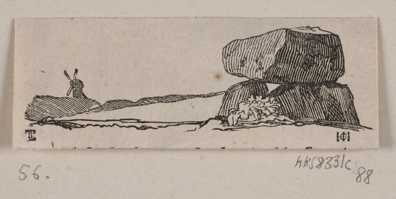Ilustrace pro "Kamenné památky" od H. C. Henneberg