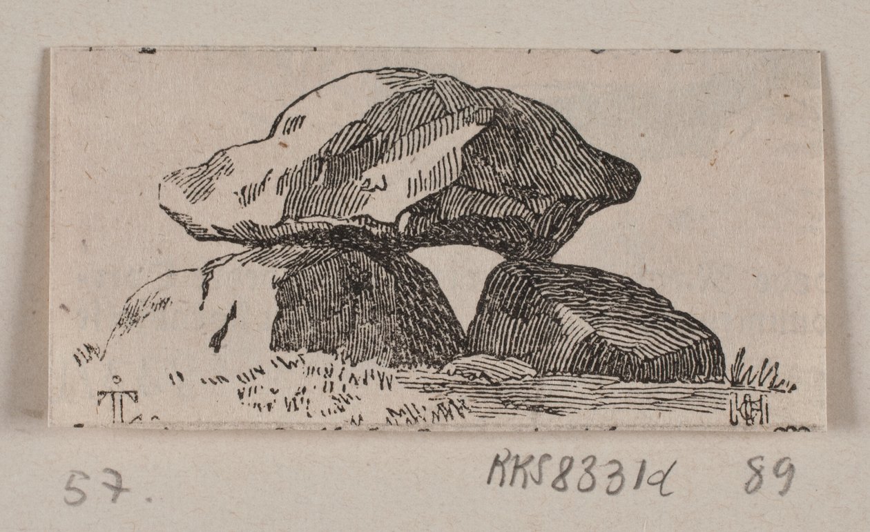 Ilustrace pro "Kamenné památky" od H. C. Henneberg