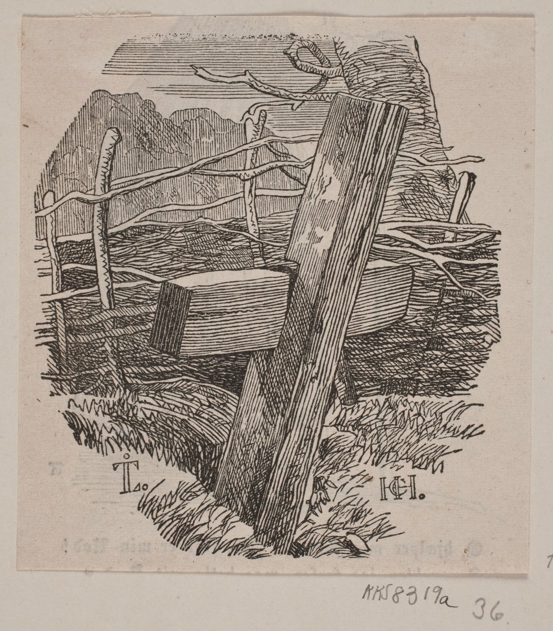 Vedby kříž od H. C. Henneberg