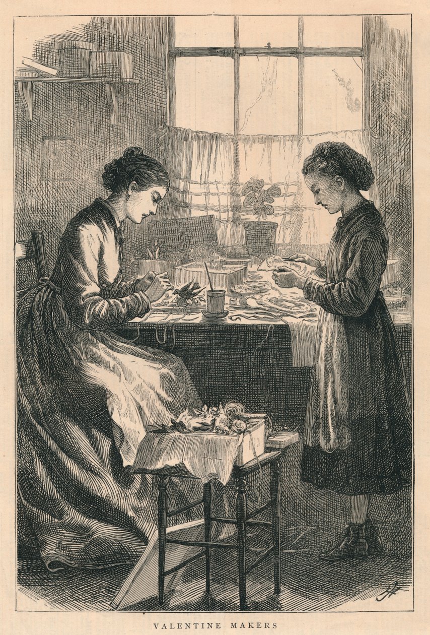 Valentine Makers, 1875. od H. Johnson