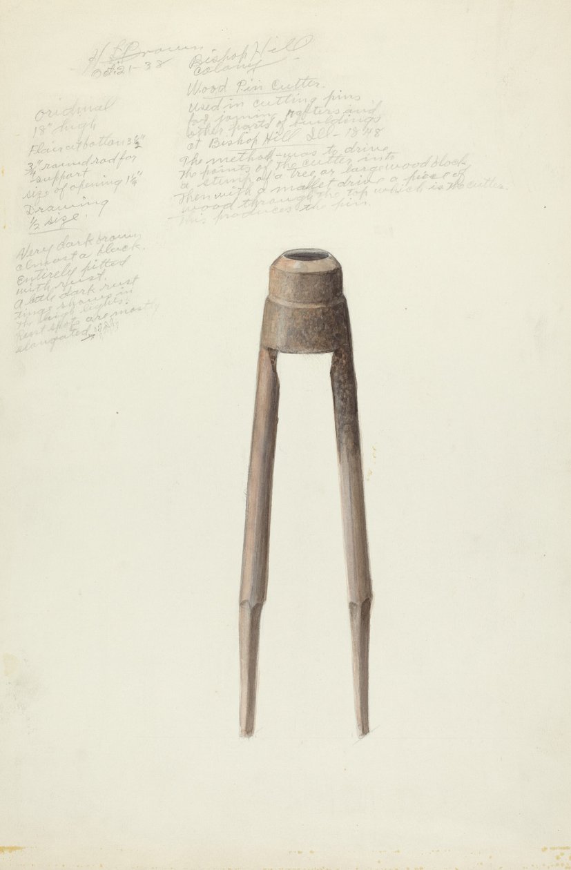 Bishop Hill: Dowel Cutter od H. Langden Brown