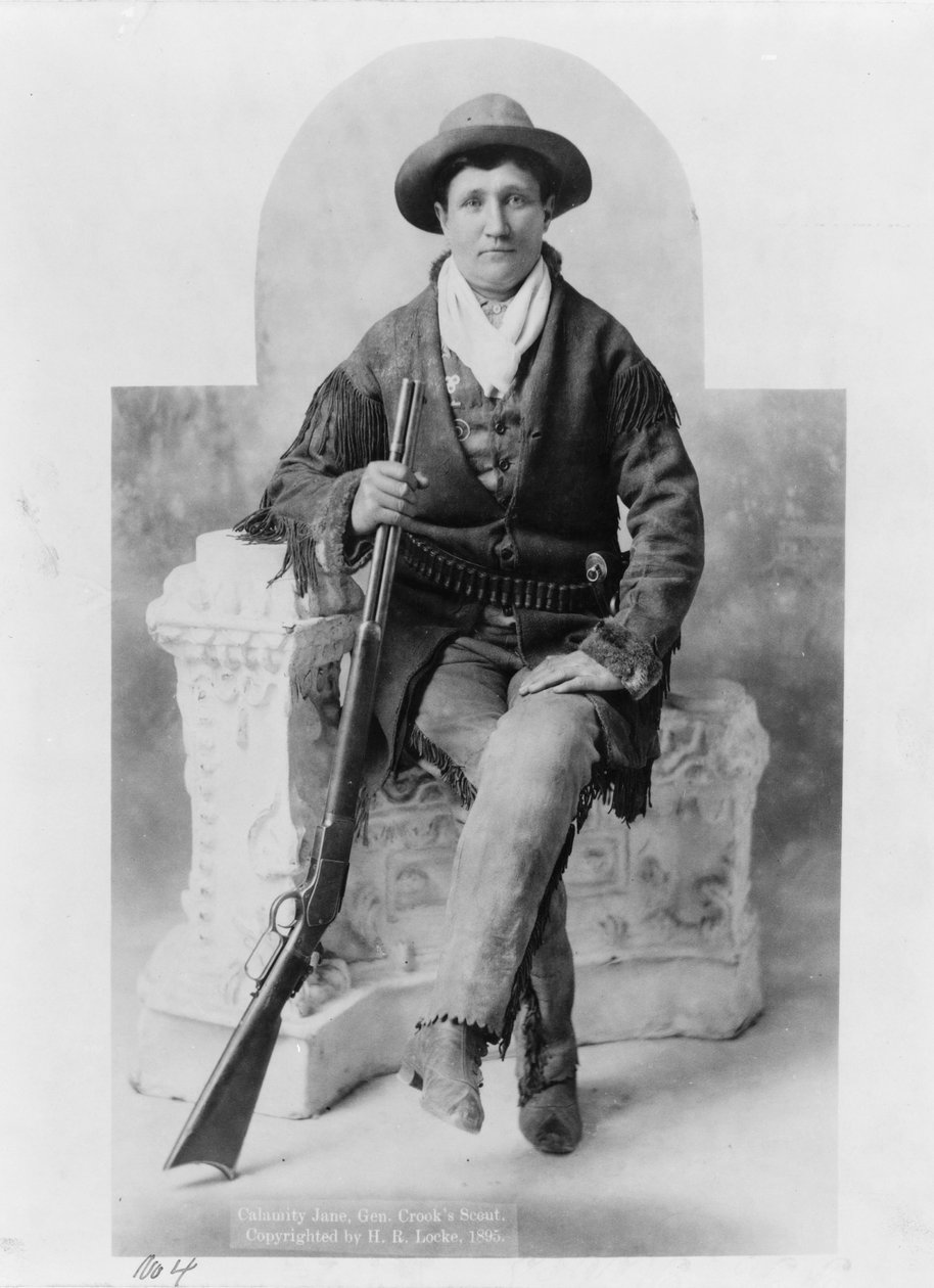 Calamity Jane jako zvěd generála Crooka od H. R. Locke