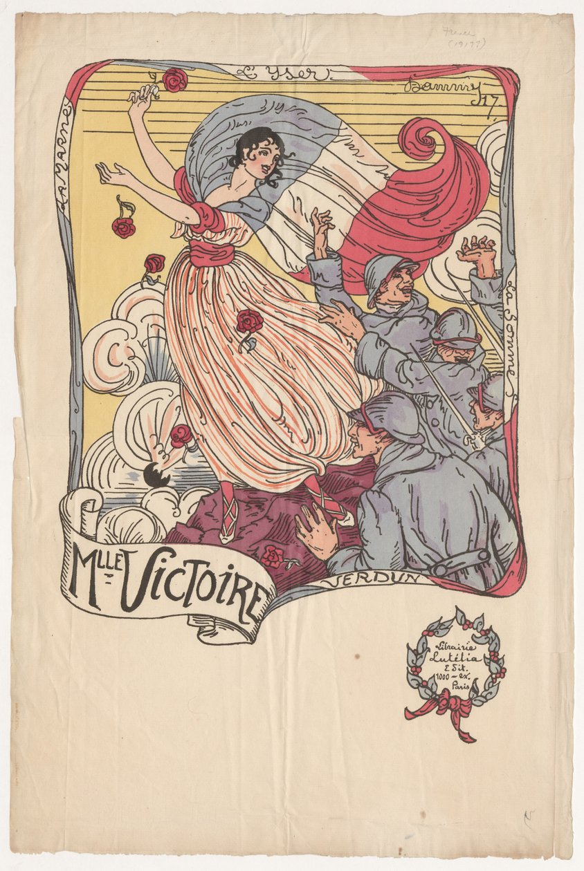 Miss Victory, 1917. od H. Robert Dammy