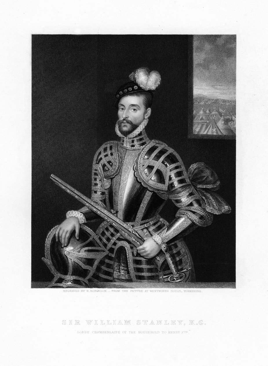 Sir William Stanley, 19. století od H. Robinson