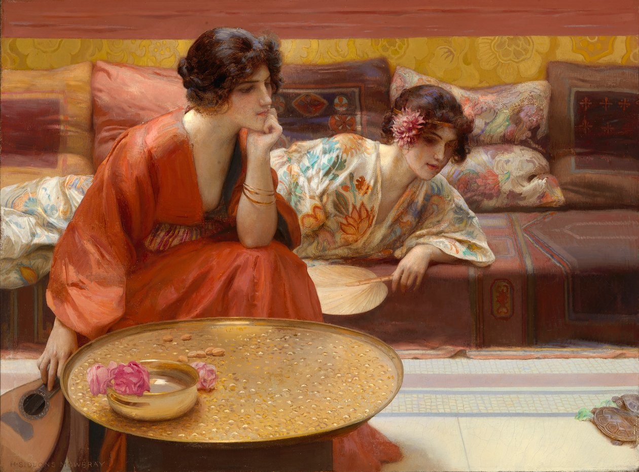 Hodiny nečinnosti, 1895. od H. Siddons Mowbray