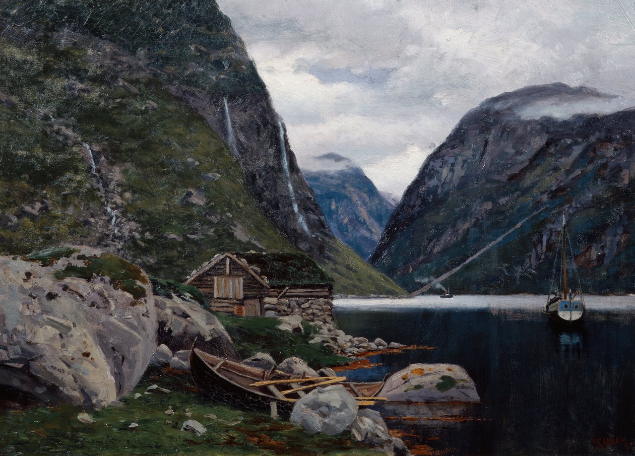 Krajina fjordu od Haakon Kaulum