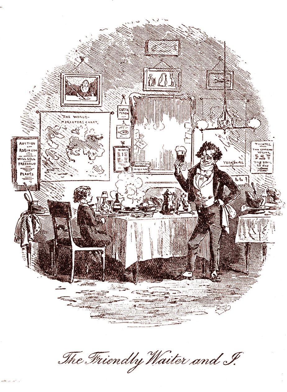 David Copperfield od Hablot Knight Browne