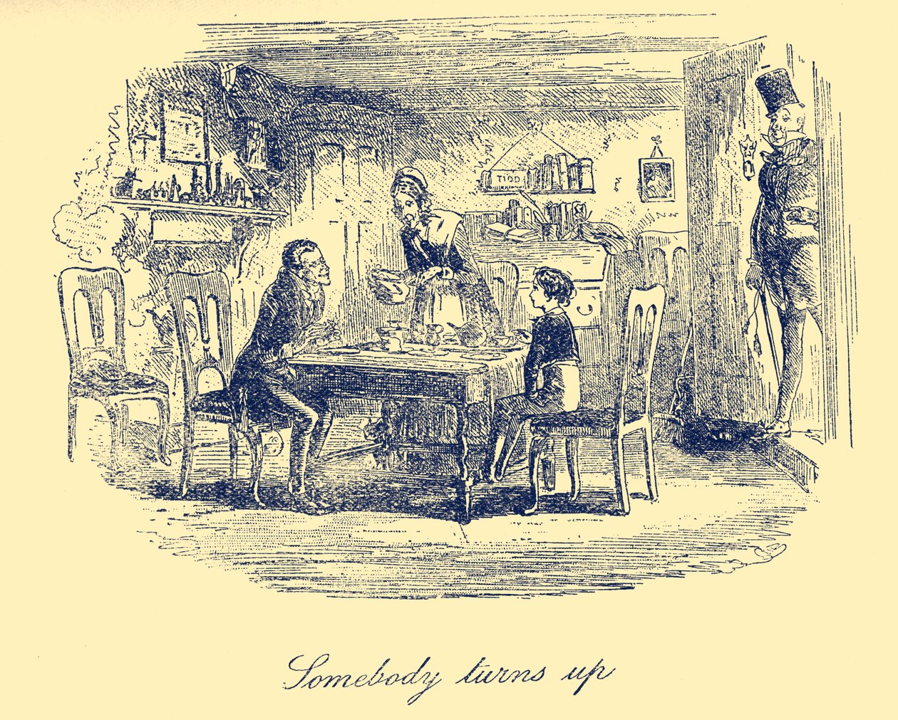 David Copperfield od Hablot Knight Browne