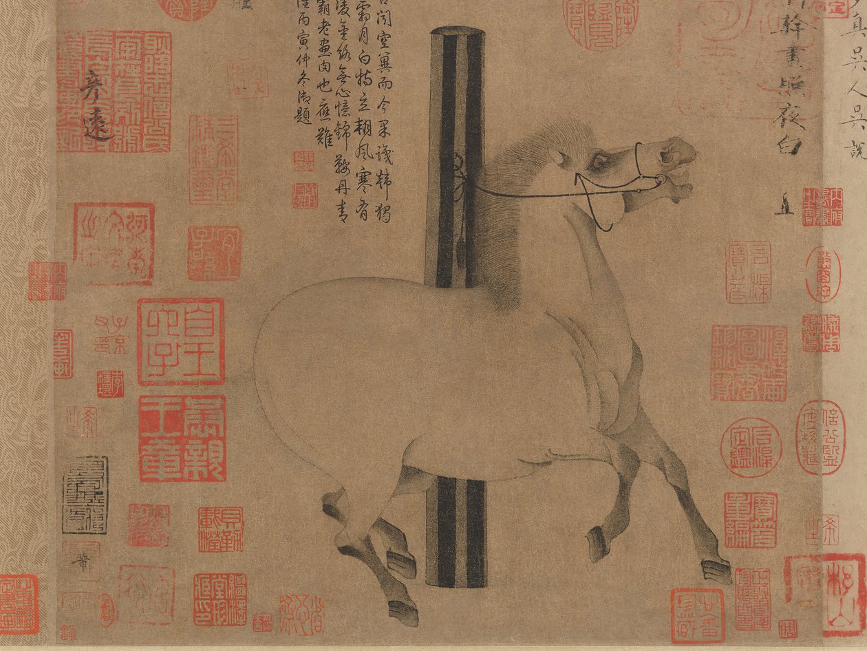 Night-Shining White, ca. 750. od Han Gan