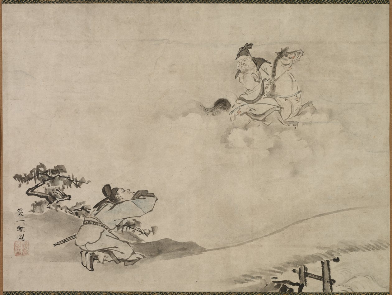 Daoist Immortal, 1615-1868. od Hanabusa Itcho