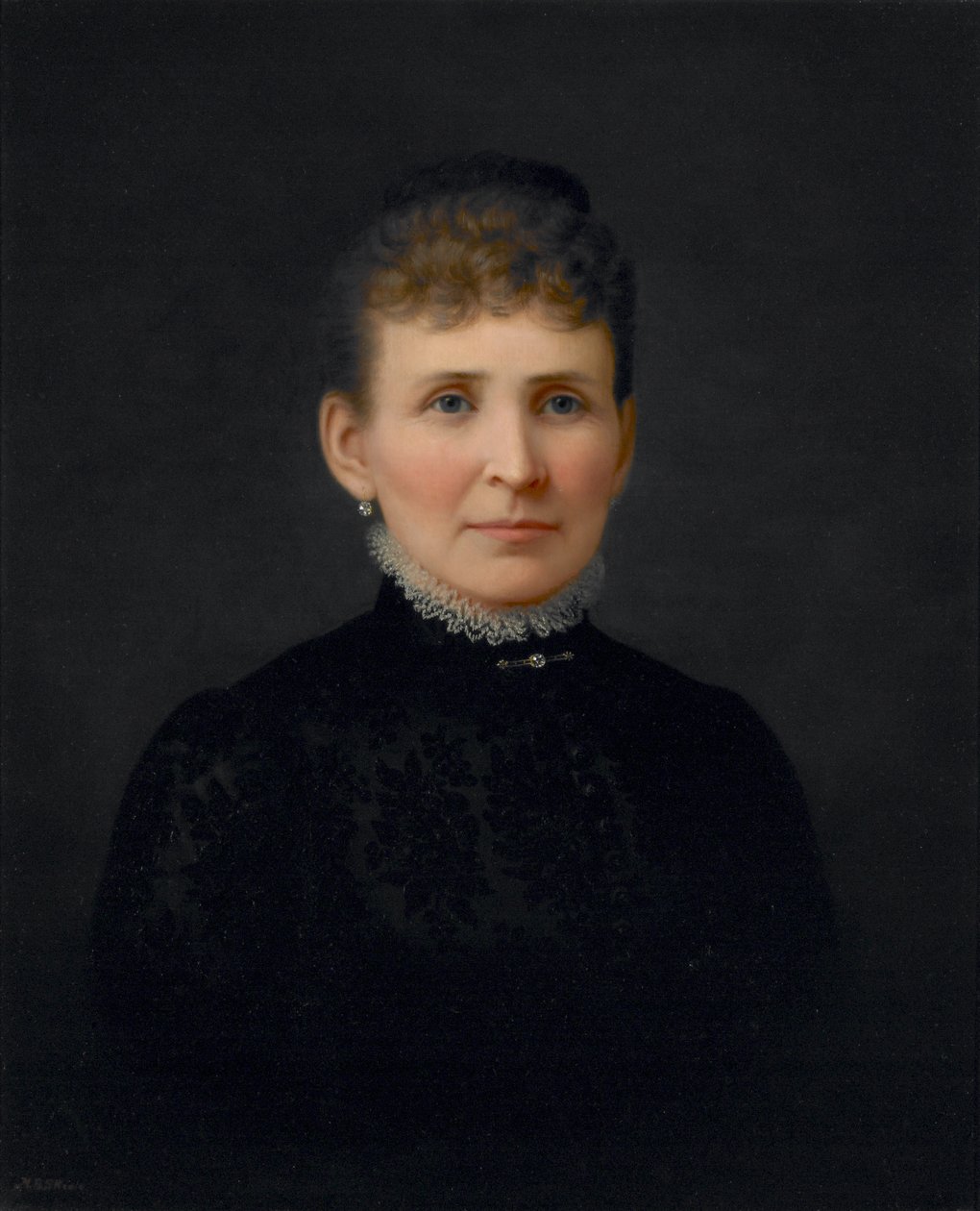 Portrét ženy od Hannah Brown Skeele