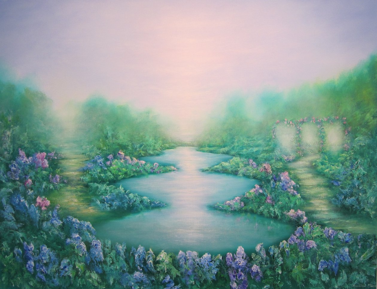 Zahrada míru, 2011, od Hannibal Mane