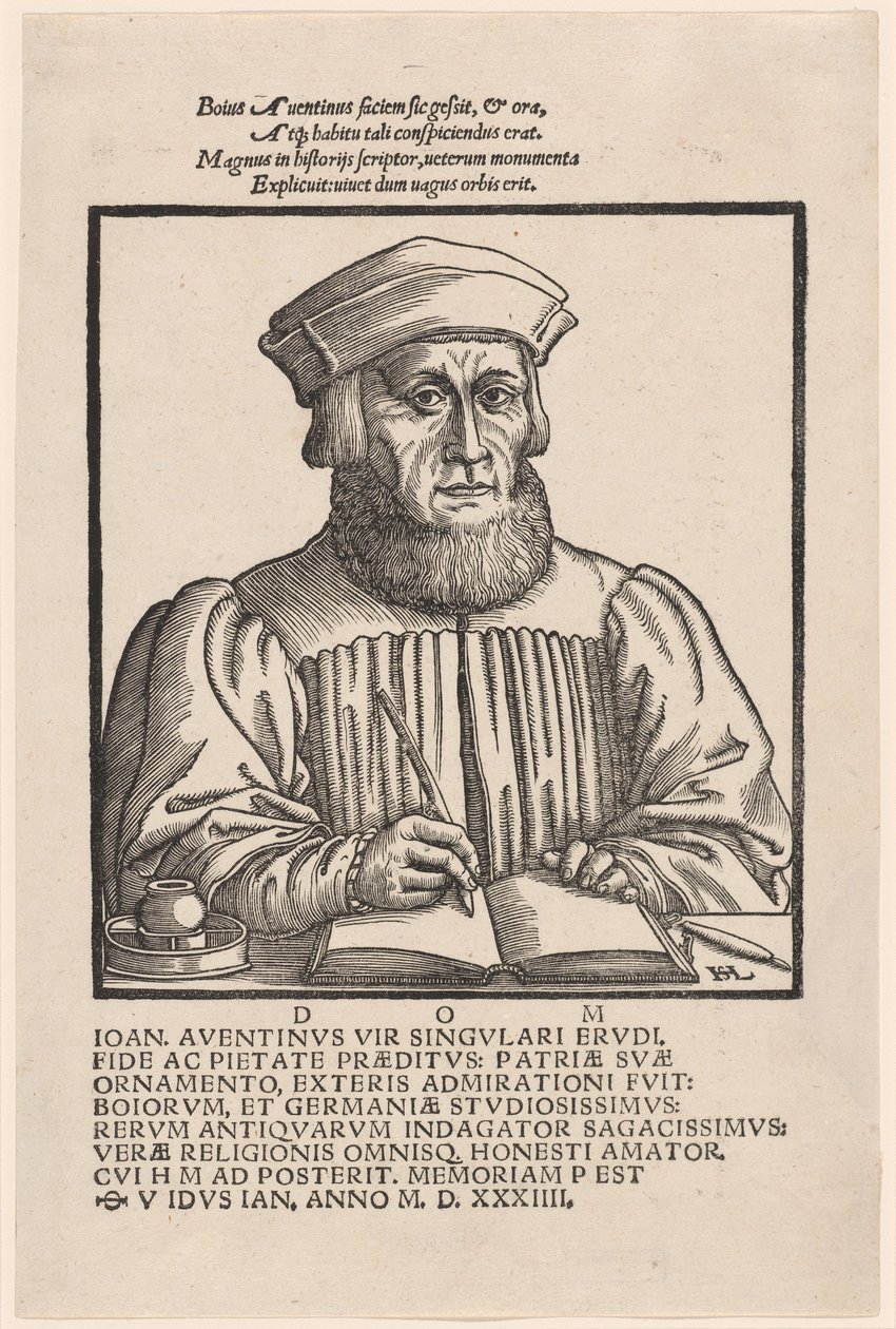 Johann Aventinus (Johann Turmair) od Hanns Lautensack