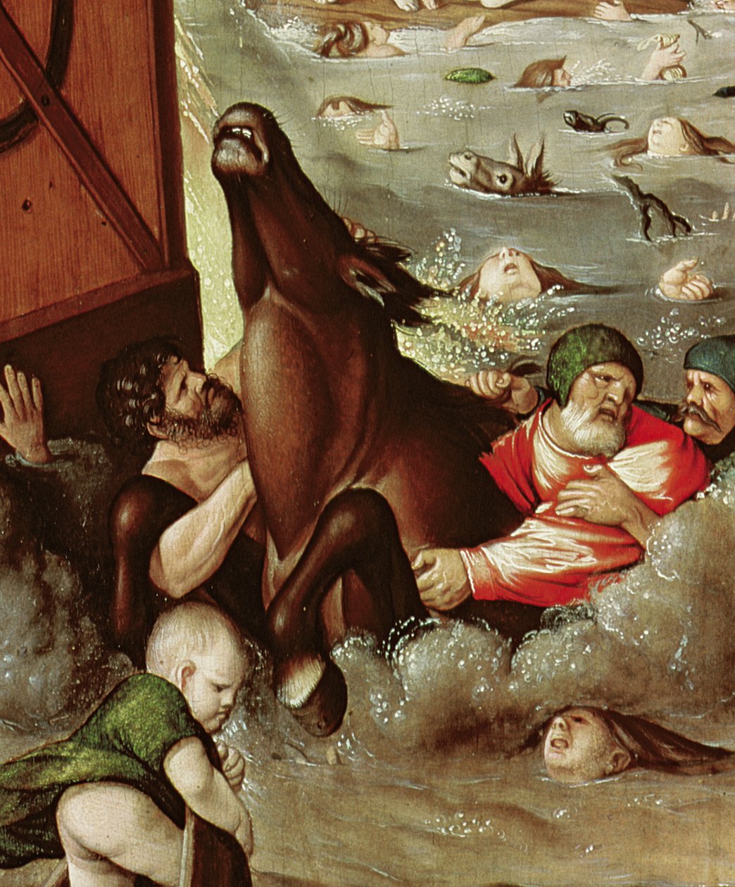 Potopa, 1516 (detail 158844) od Hans Baldung Grien