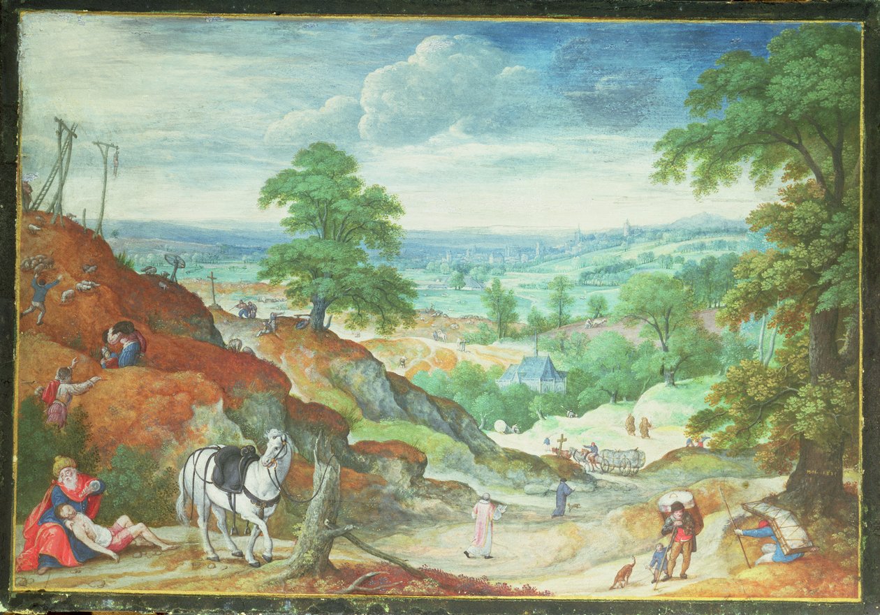 Dobrý samaritán od Hans Bol