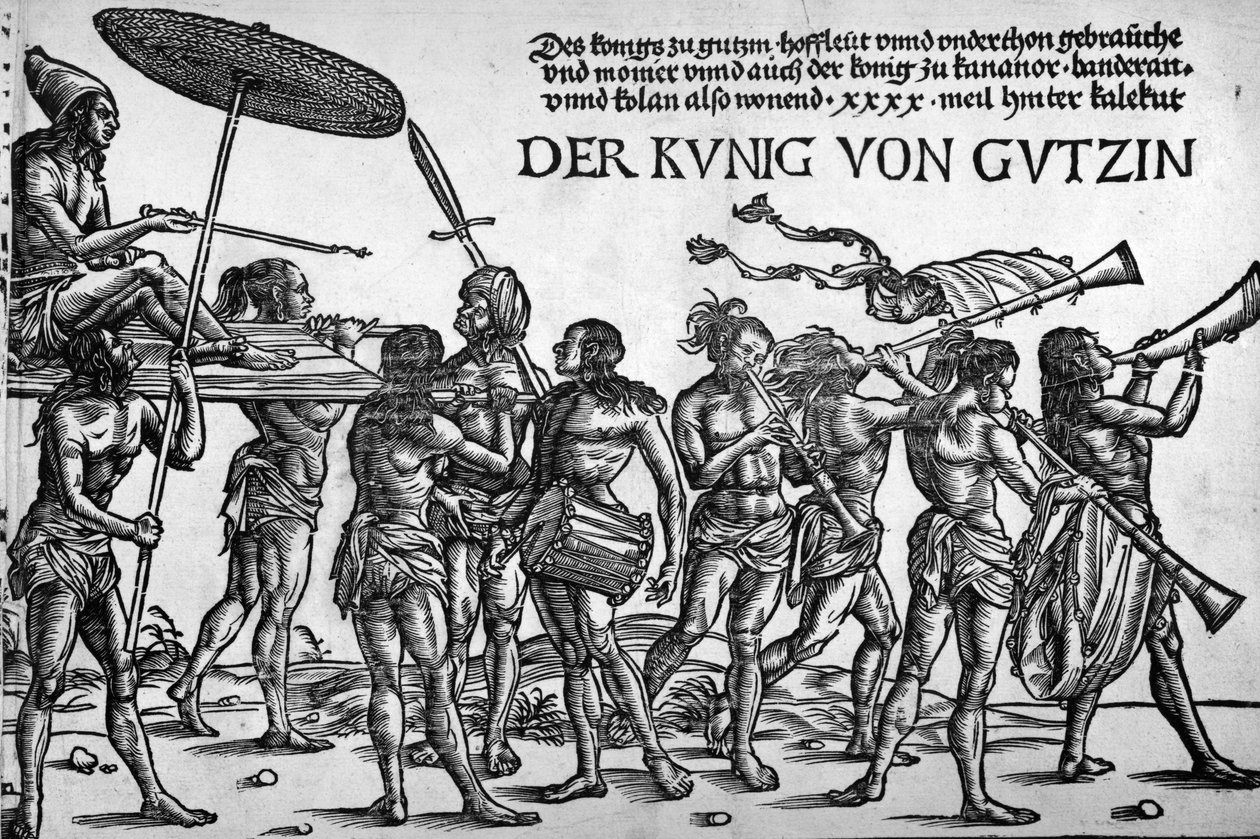 Kunig von Gutzin, tisk Georg Glockendon, 1511 od Hans Burgkmair