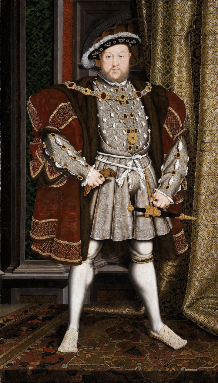 Portrét Jindřicha VIII. (Walker Art Gallery, Liverpool, 1537-47. Olej na plátně, 239 x 134,5 cm) .jpg od Hans Holbein der Jüngere