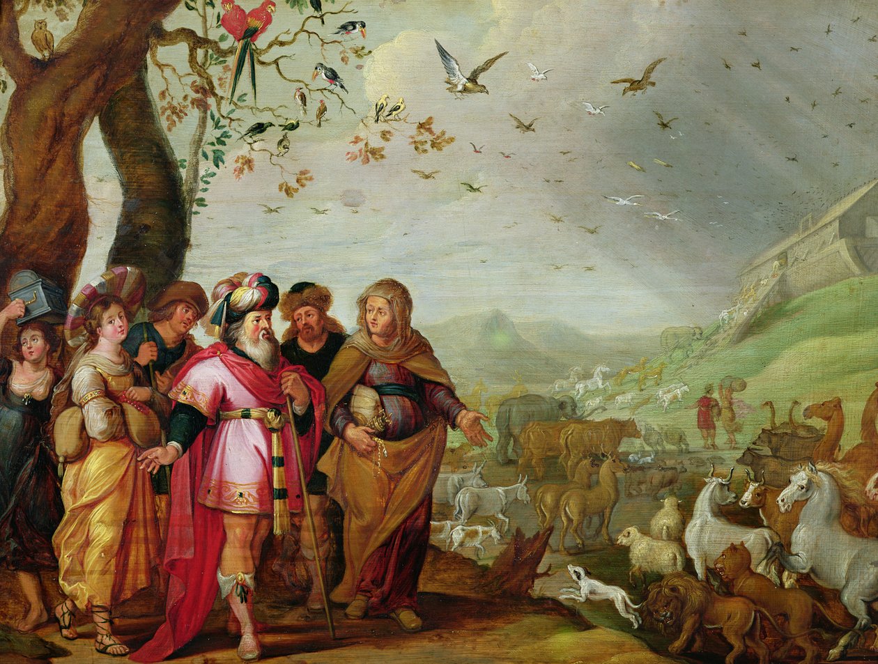 Noemova archa od Hans III Jordaens